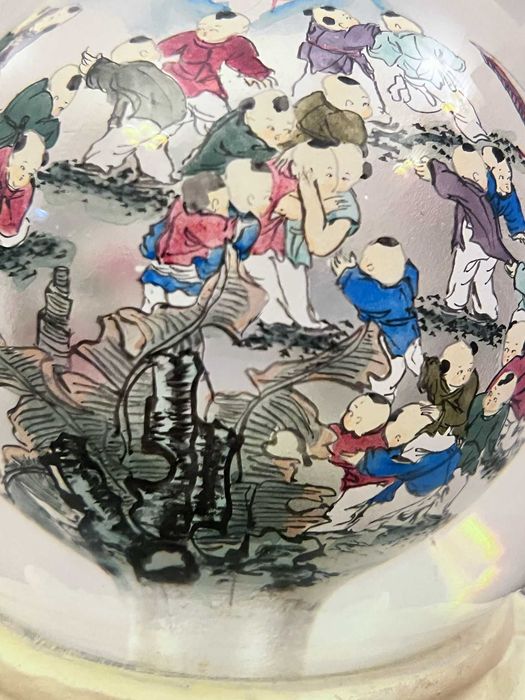 Bibelou statueta cristal MURANO Italia bibelouri picat manual ieftin