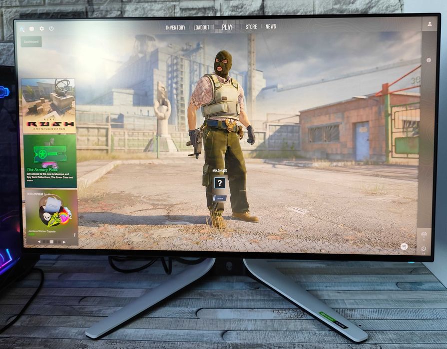 Monitor Gaming Alienware AW2723DF – 27" QHD, Fast IPS, 280Hz