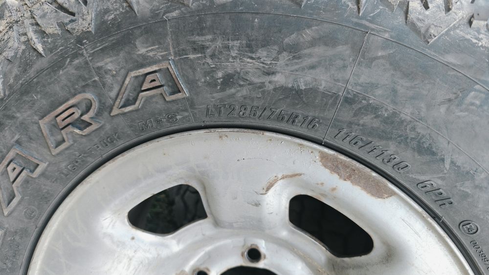 Vând , schimb Roti , cauciucuri Toyota Hilux