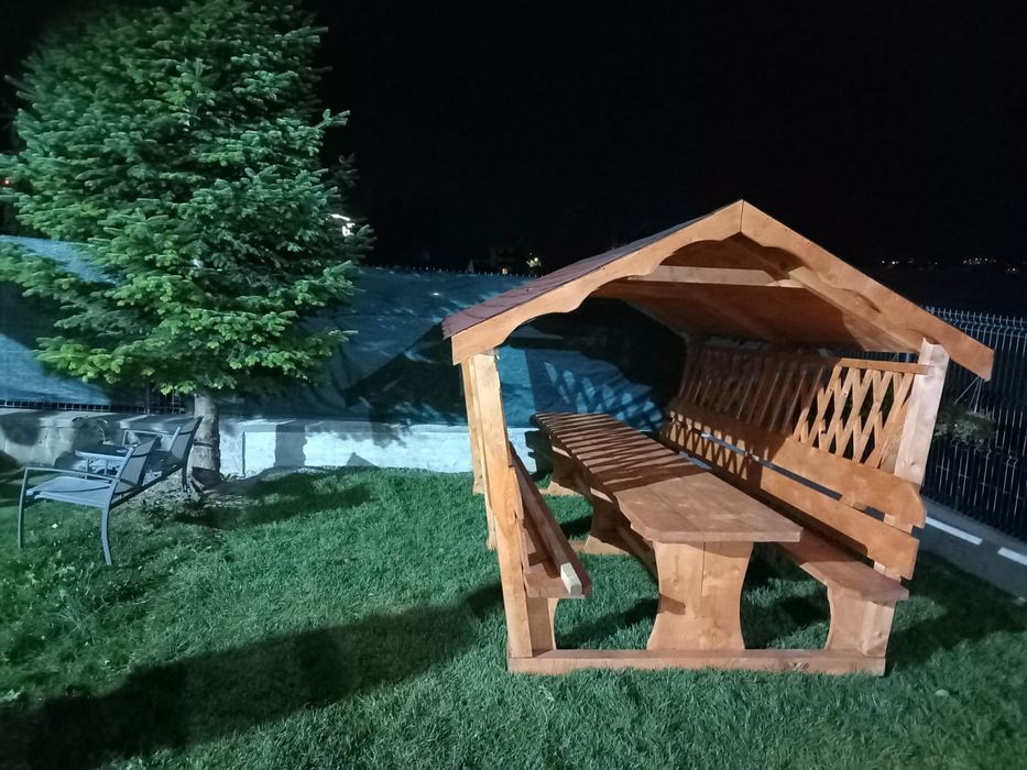 Foisor lemn masiv rustic