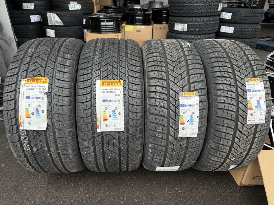 275/40 R19 + 245/45 R19 PIRELLI WINTER anvelope noi iarna BMW SERIA7
