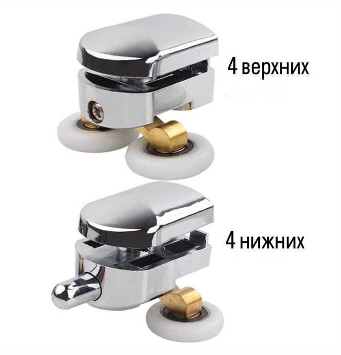 Крепление трека на стекло