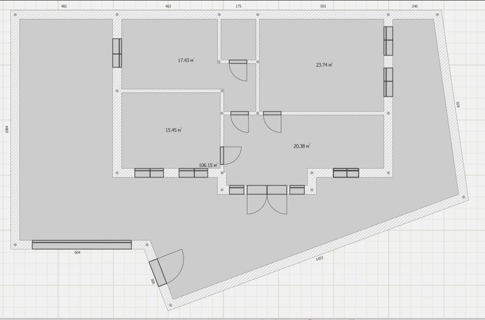 9 хона, каробка 2,57 сотик сергели строитель. 245кв
