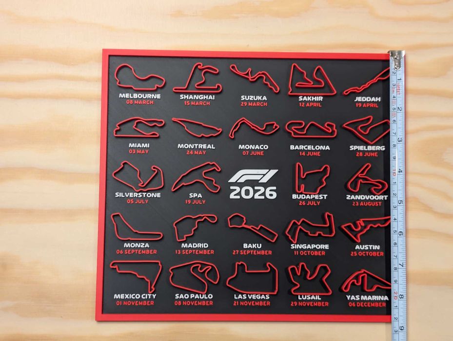 Calendar Formula 1 F1 2026