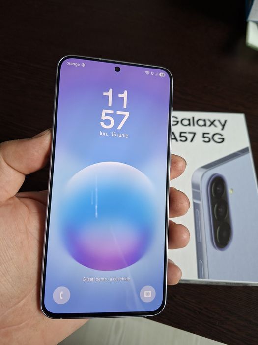 Vand Samsung A57 5G 128 GB Awesome Lilac nou