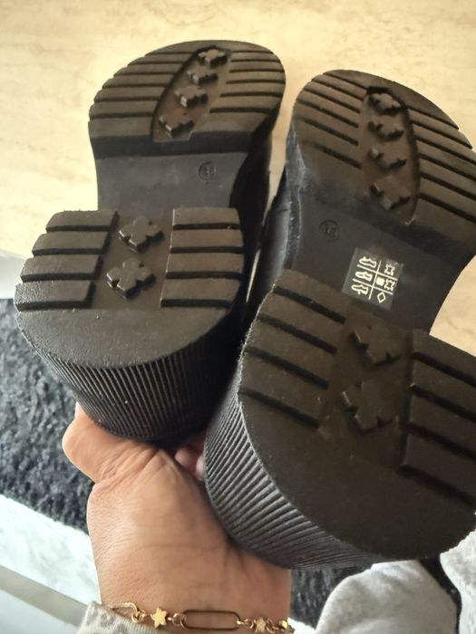 Pantofi negri 36 piele Lasocki