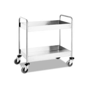 Cărucior servire din inox alimentar