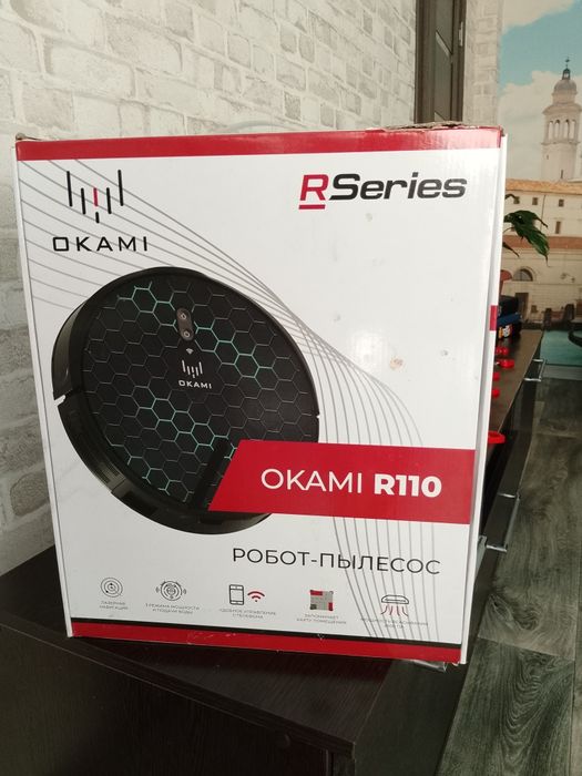 OKAMI R110, робот пылесос