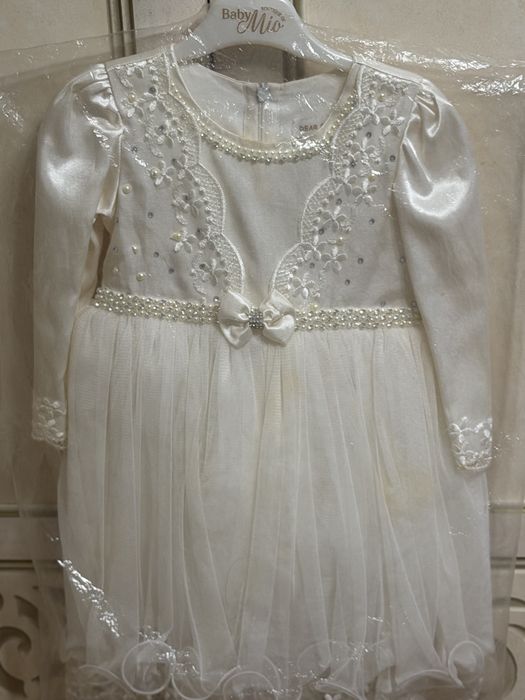 Белое платье для девочки