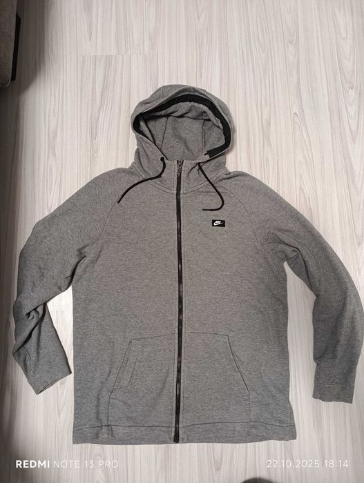 Nike Sportswear Modern Hoodie Carbon Heather''оригинален мъжки суичър