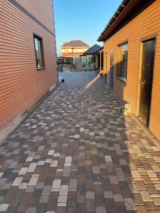 Укладка брусчатки