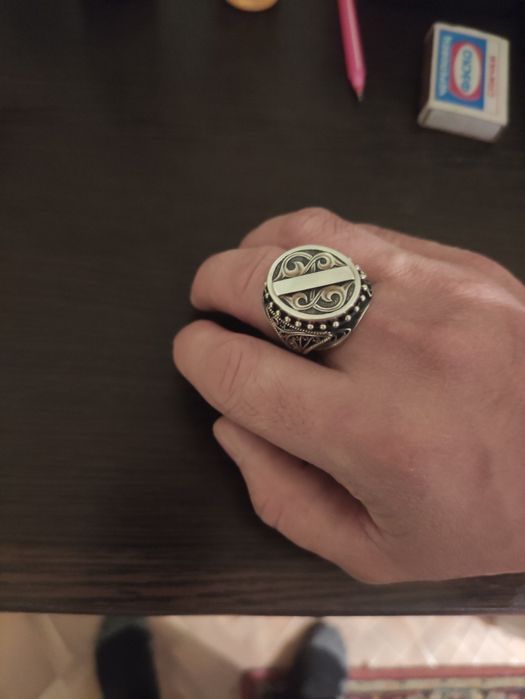 Серебряная печатка