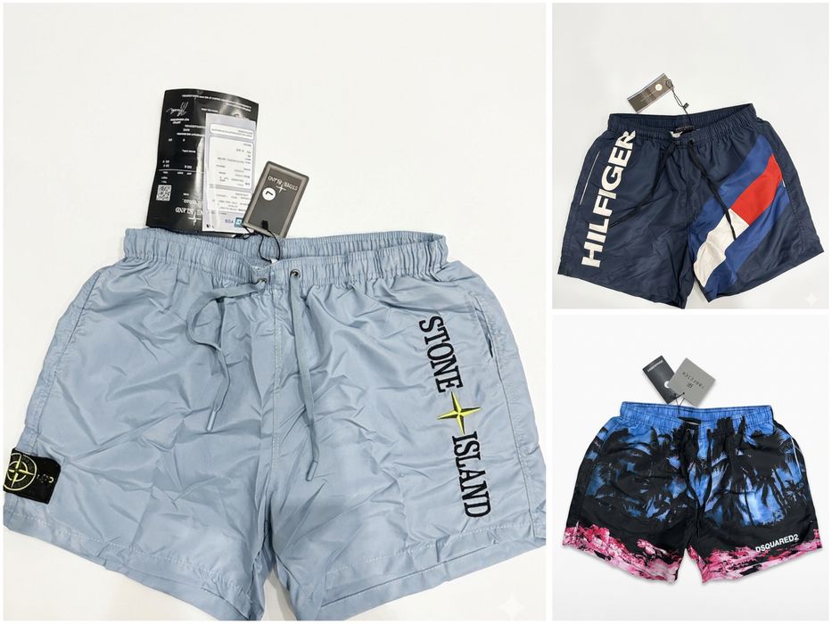 Мъжки плувни шорти CD, Stone island ,Paul shark, dsquared2, TH