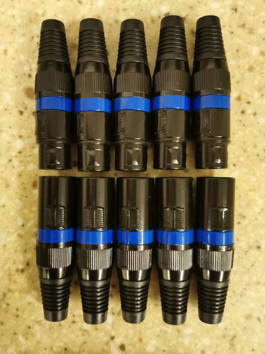 Продаётся новые XLR разъёмы Omnitronic (канон)