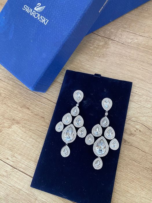 Клипсы (сережки) сваровски