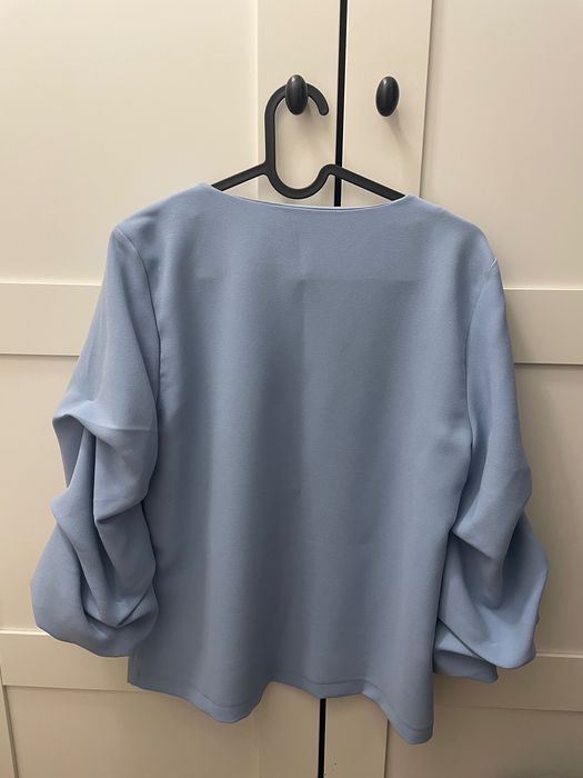 Cămaşă bluză elegantă H&M cu mâneci bufante