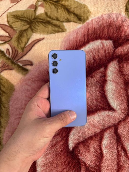 Samsung Galaxy A34 5G 6+6/128Gb Blue Igravoy Original Holati Yaxshi