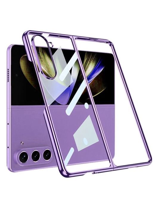 Samsung Z FOLD 5 Z FOLD 6 - Husa PC Slim Margine Lucioasa Fata Spate