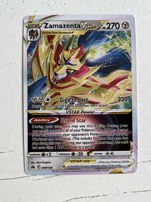 6 много рядки покемон Vstar карти