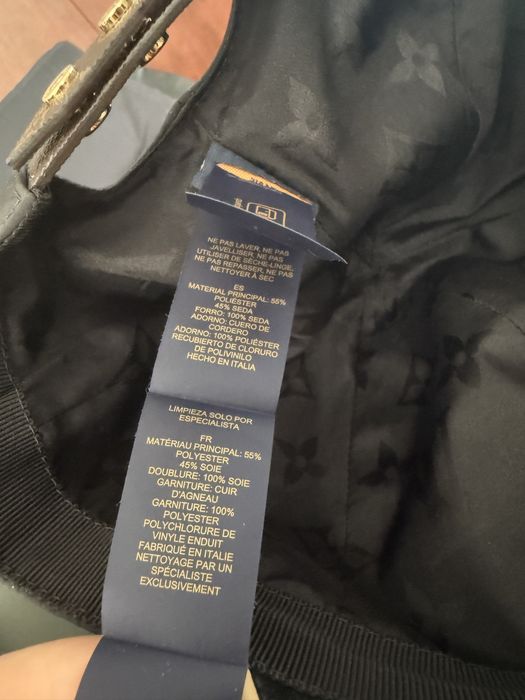 LOUIS VUITTON M76528 Cap LV Get Ready Black Monogram