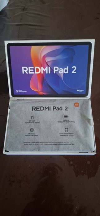 Продаю Redmi Pad 2 8+8/256GB планшет как новый!