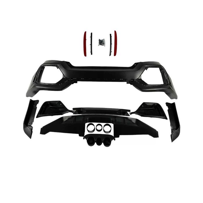 Задна броня за Honda Civic (2016-2021) - Type-R дизайн, хонда тунинг