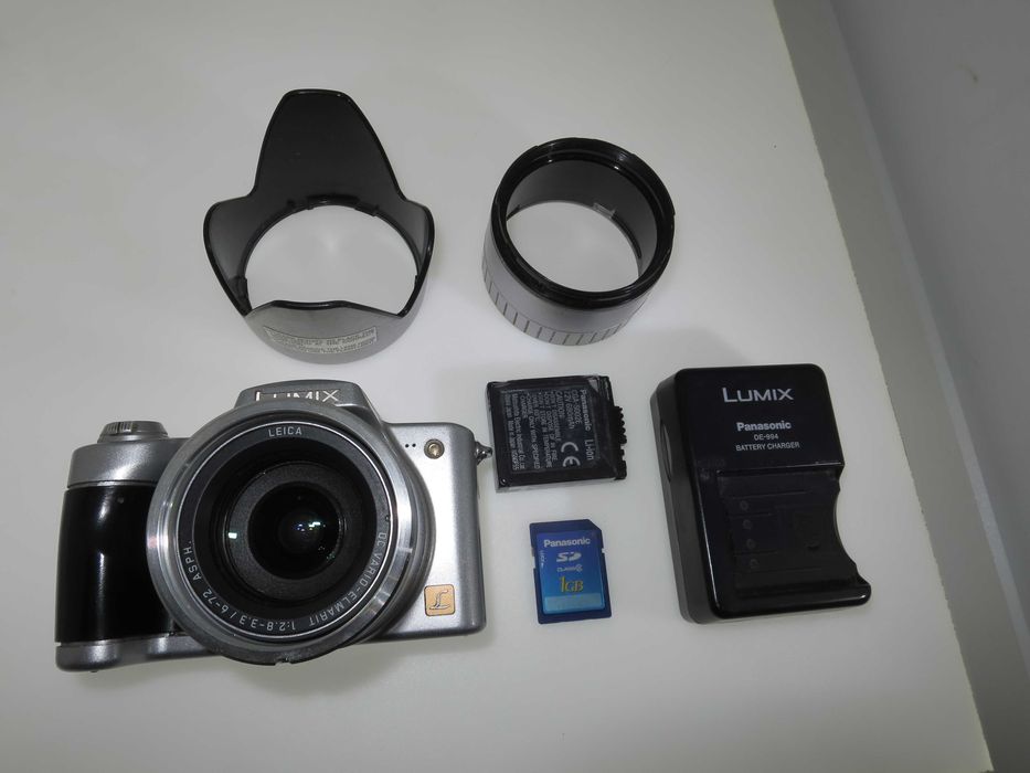 Panasonic Lumix DMC-FZ5 компактен фотоапарат с Leica ретро камера