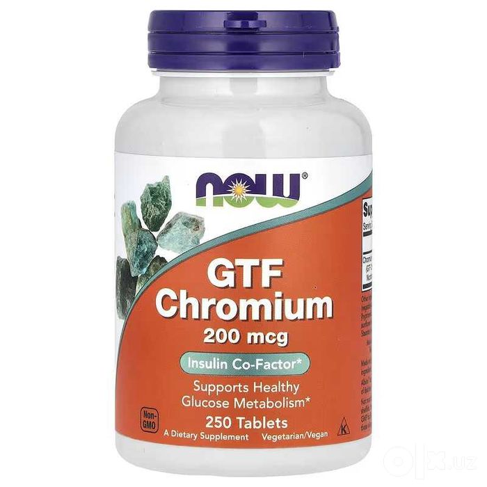 NOW Foods GTF Chromium хром xrom
