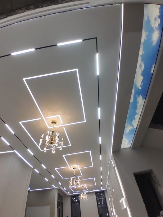 Натяжные потолки