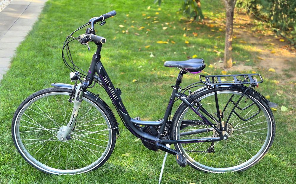 Bicicleta Dama City Bike Roti 28 Genesis Germany suspensie dinam butuc