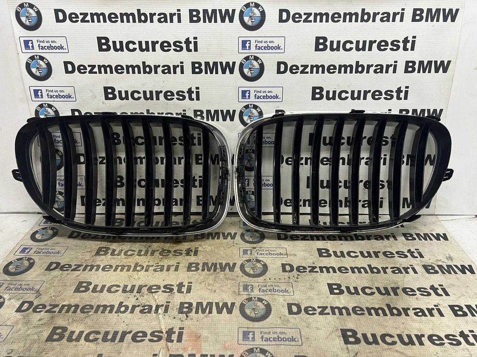 Grile nari bara fata originale BMW Seria 7 F01 F02 F03 LCI