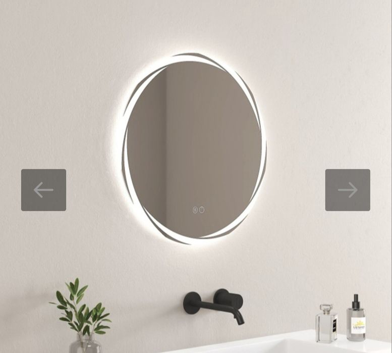 LED огледало за баня 500 мм.