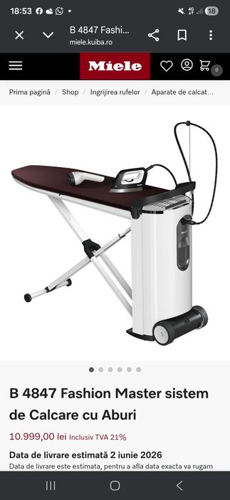 Statie de calcat Miele
