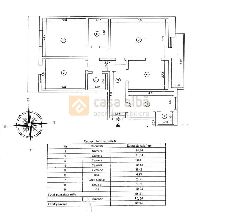 La doar 5 minute de Piata Unirii – 4 Camere spatios, OFERTA UNICA — fotografia 2