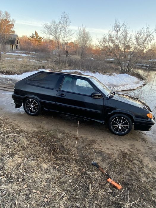 Ваз 2113 на активном ходу