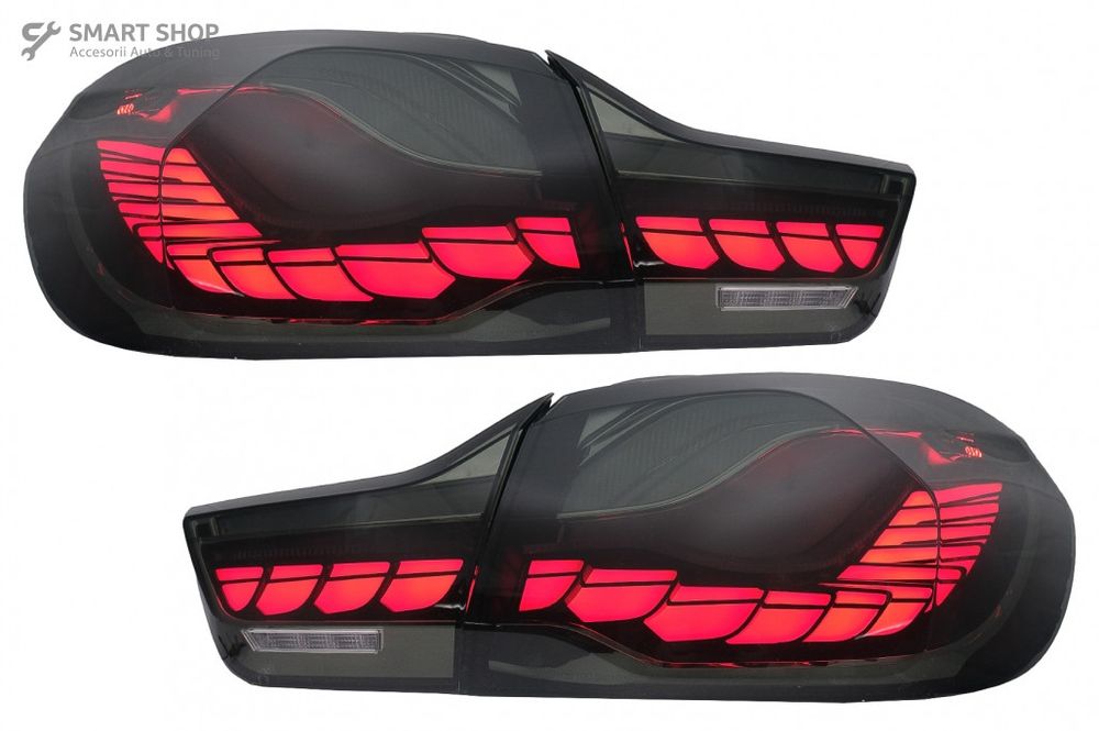 Stopuri OLED BMW Seria 4 F32 F33 F36 M4 F82 F83 (2013-03.2019) Rosu Fu