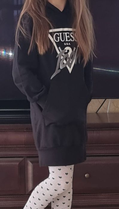 Rochie hanorac Guess, 10 ani si cadou vestuta Zara