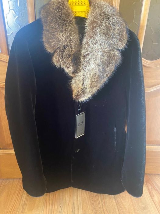 Шуба ManZari черный