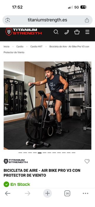 Въздушен велосипед Titanium Strength Air Bike Pro V3 – Чисто нов