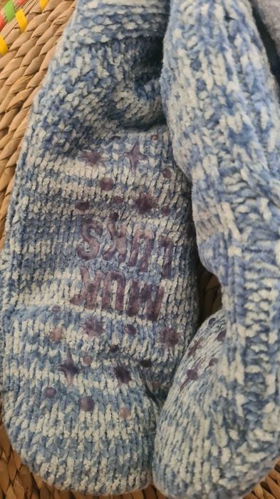 Sosete imblanite marime S/M talpa antiderapanta