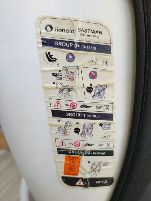 Vând scaun auto Lionelo Bastiaan