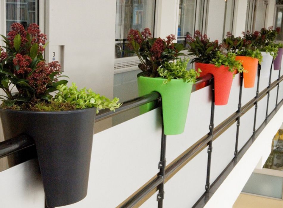 Саксии и сандъци за балкон / парапет