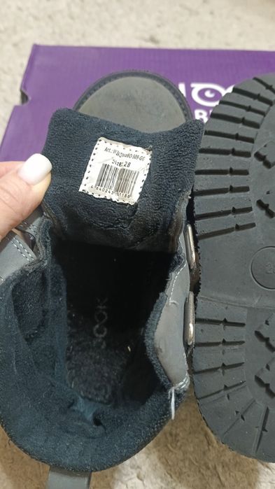 Ботинки демисезонные 27-28р