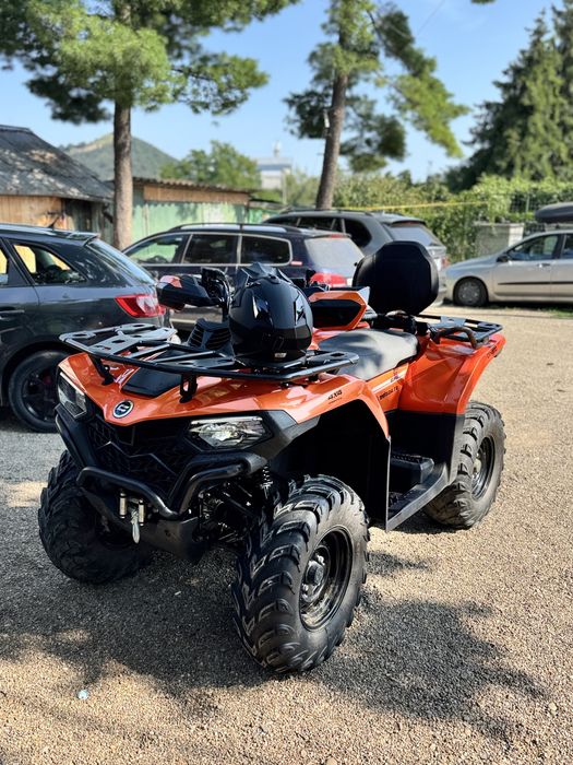 cf moto 520L din anul 2024, 2100km!