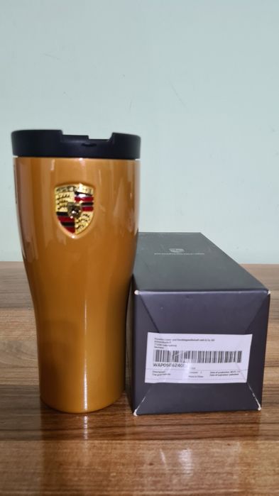Vand thermos nou  original,marca Porsche