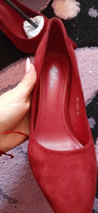 Обувки стилето Stepanie червен