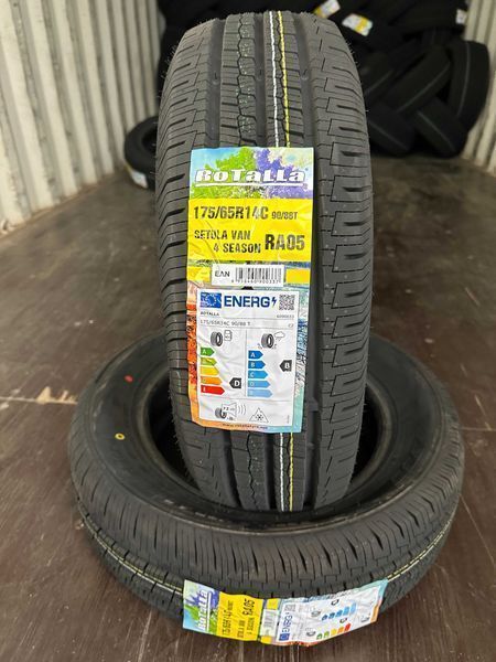 Нови всесезонни бусови гуми ROTALLA VAN 4 SEASON 175/65R14C НОВ DOT