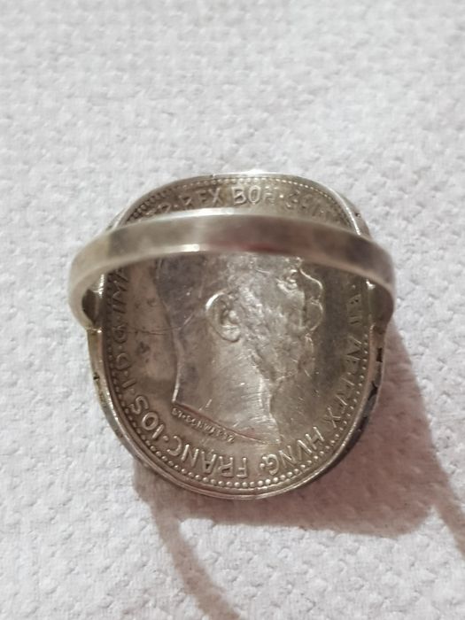 Inel din moneda austriacă 1915