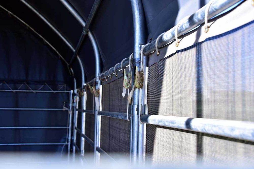 Corturi pentru animale 8 x 8 x 4 m, industriale, depozitare