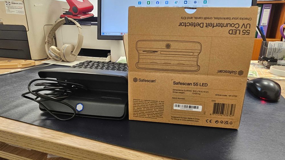 2 детектора за фалшиви банкноти